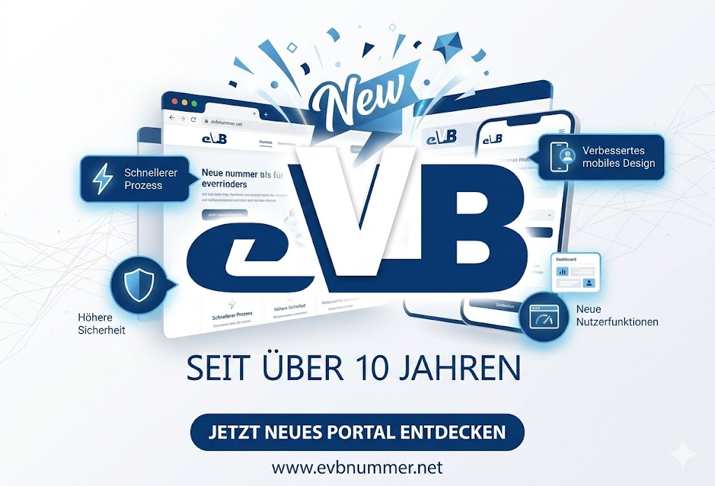 evbnummer.net Relaunch – neues Design und neue Features